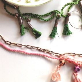 Susanoo diy neckpieces with tassels